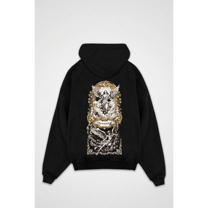 EXCELSIS DEO | Oversized Zipper Hoodie