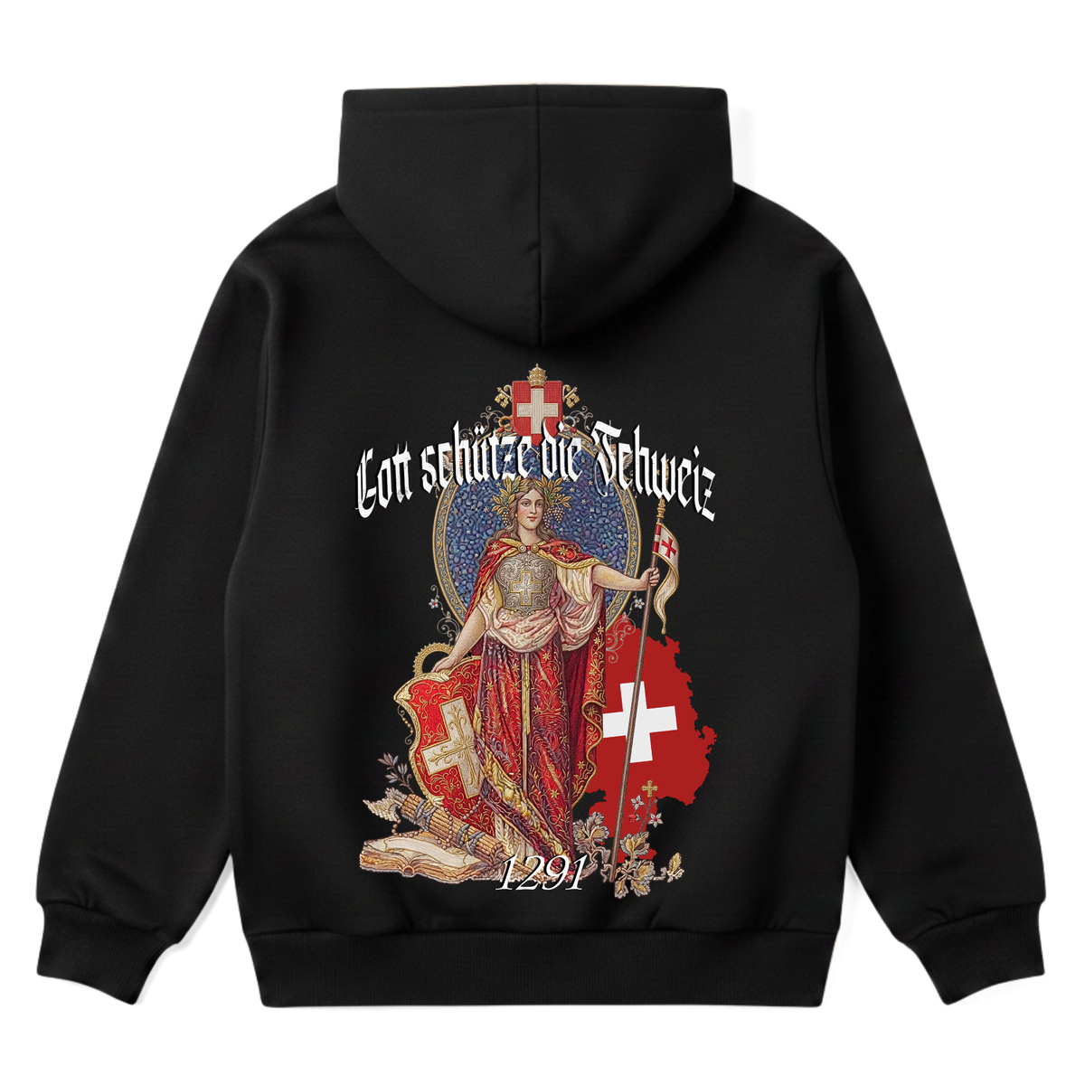 SWISS HELVETIA | Premium Hoodie