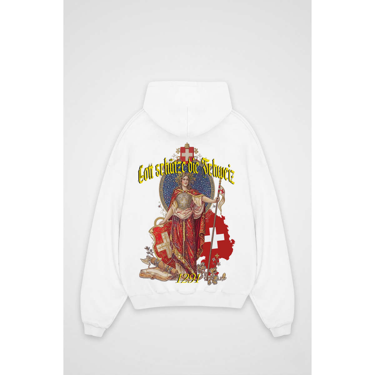 SWISS HELVETIA | Oversized Hoodie
